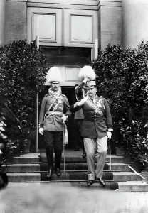 Hedwigs: Prince Oskar and Prince Eitel Friedrich in Berlin, 1914