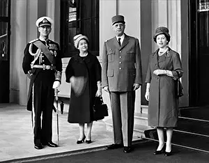 Knigin: Prince Philip, Yvonne Vendroux, Charles De Gaulle & Queen El