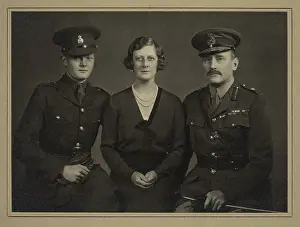 Strathearn: Prince and Princess Arthur of Connaught and their son, c1938
