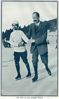 Murren: Prince Projatipok of Siam at Murren