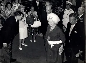 Borghese: Prince Rainier and Princess Grace at a wedding