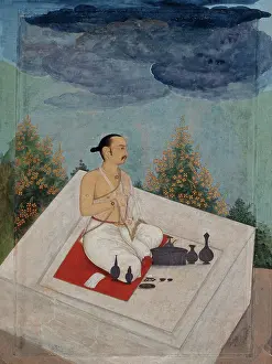 Rajput: Prince Ram Singh of Amber at worship