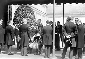 Wittelsbach: Prince Regent Luitpold opens an exhibition, 1910
