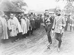 Unveiling: Prince Stephan zu Schaumburg-Lippe in Grossgoerschen, 1913
