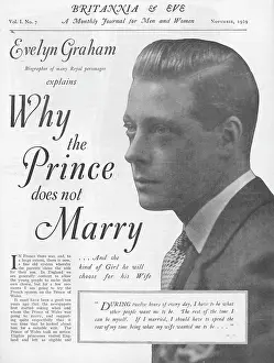 Speculating: The Prince of Wales