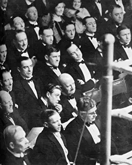 The Prince of Wales at a boxing match