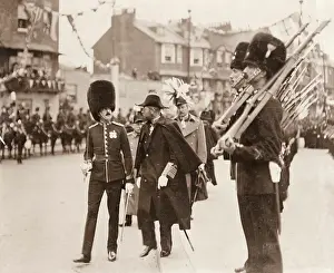 Bearskin: Prince of Wales (George V) at Dover