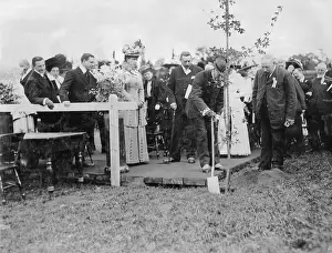 Mallet: Prince of Wales (George V) at Shepton Mallet