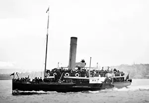 Paddlesteamer: Prince of Wales paddle steamer operating between