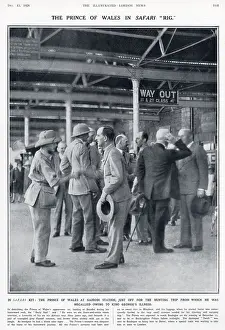 Oct23: The Prince of Wales in safari rig