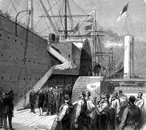 Brunels: Prince of Wales visiting the Great Eastern steam-ship