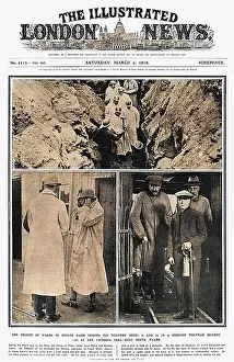 Callington: Prince of Wales visits mines