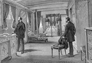 Serapis: The Prince of Wales's bedroom on board HMS Serapis