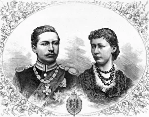 Vittoria: Prince Wilhelm and Princess Auguste Viktoire