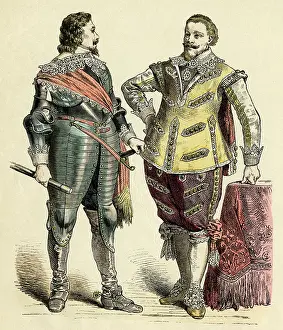 Rosettes: PRINCELY COSTUME C17TH