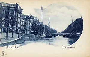 Prinsengracht: Princes Canal, Amsterdam, Netherlands