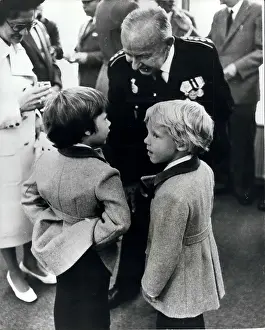 Adopts: Princes Frederik and Joachim of Denmark