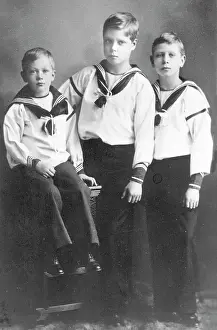 Charlotte Zeepvat (iln): Princes Henry, Edward and Albert of Wales