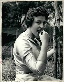 Coppins: Princess Alexandra eats a strawberry in her garden