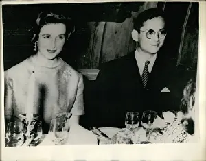 Gstaad: Princess Alexandra and King Bhumipol