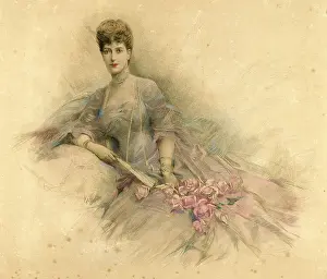 Neckline: Princess Alexandra, later Queen Alexandra