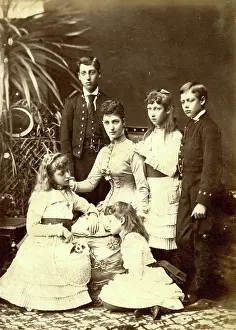 Maud: Princess Alexandra of Wales and her children