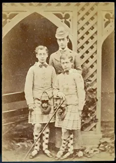 Avondale: Princess Alexandra of Wales with her two eldest sons