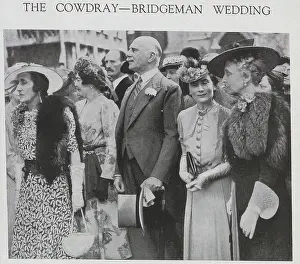 Socialites: Princess Alice, Duchess of Gloucester, with others