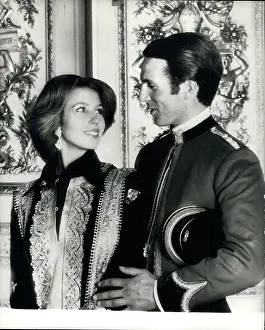 Crimson: Princess Anne and Captain Mark Phillips at Windsor