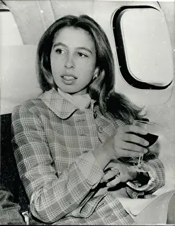 Biscay: Princess Anne makes her first flight on Concorde