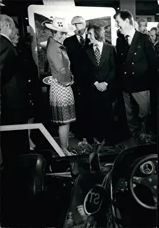 Tyrrell: Princess Anne opens Motor Show, Earl's Court, London