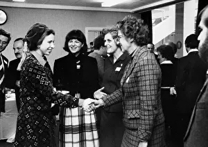 Dairies: Princess Anne visiting Express Dairies