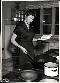 Olav: Princess Astrid of Norway cooking