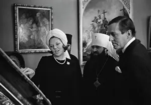 Patriarch: Princess Beatrix and Prince Claus visit Soviet Union