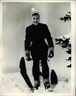 Benedikte: Princess Benedikte of Denmark skiing in Norway