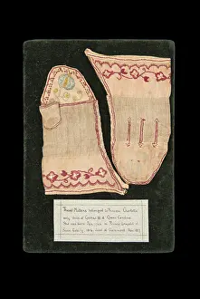 Saxe Coburg: Princess Charlotte's mittens, c1799
