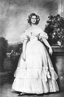 Clementine: Princess Clementine of Orleans, by Winterhalter