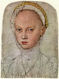 1555: Princess Elizabeth, by Cranach