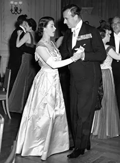 Ballgown: Princess Elizabeth dancing with Lord Mountbatten