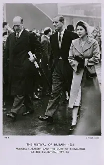 Southbank: Princess Elizabeth and the Duke of Edinburgh