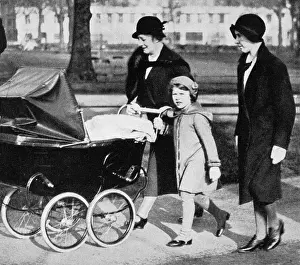 Perambulators: Princess Elizabeth in Hyde Park