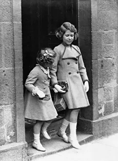 Forfar: Princess Elizabeth and Margaret Rose