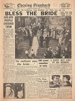 Betrothal: Princess Elizabeth marries Philip Mountbatten