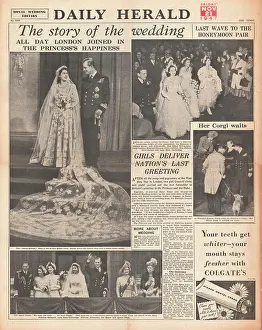 Betrothal: Princess Elizabeth marries Philip Mountbatten