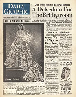 Betrothal: Princess Elizabeth marries Philip Mountbatten