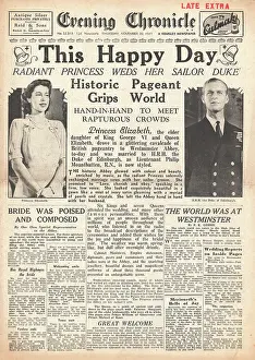 Betrothal: Princess Elizabeth marries Philip Mountbatten