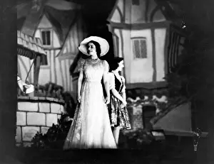 Princess Elizabeth in panto