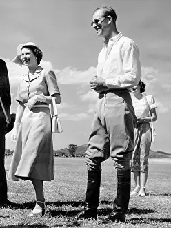 Nyeri: Princess Elizabeth and Philip in Kenya