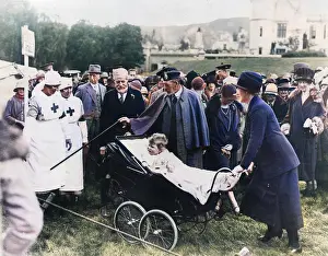 Princess Elizabeth in Pram