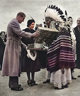 Winnipeg: Princess Elizabeth and Prince Philip in Canada
